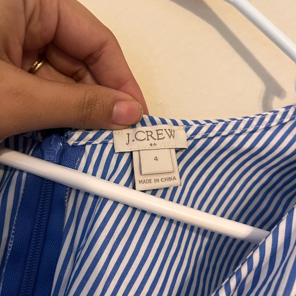 J. Crew Sleeveless Striped Top, size 4 - Picture 3 of 3
